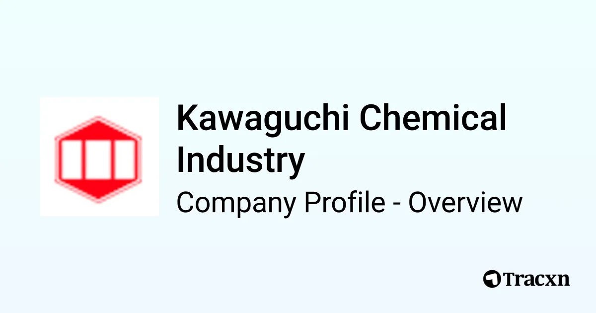 KAWAGUCHI CHEMICAL INDUSTRY CO.,LTD. Logo