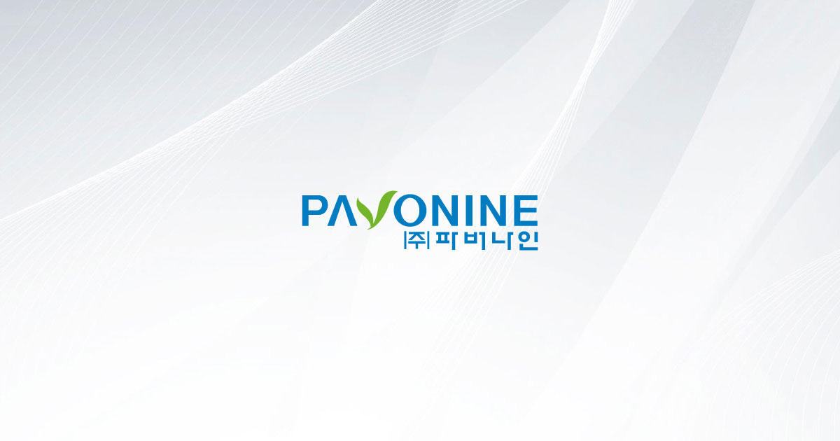 PAVONINE CO., LTD. Logo